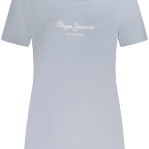 PEPE JEANS SHORT SLEEVE T-SHIRT WOMEN BLUE