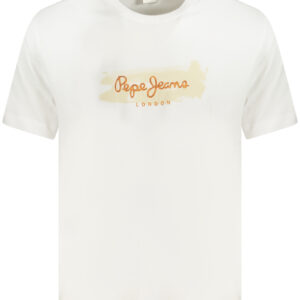 PEPE JEANS SHORT SLEEVE T-SHIRT MEN WHITE