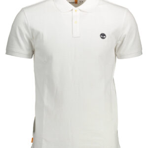 TIMBERLAND POLO SHORT SLEEVE MAN WHITE