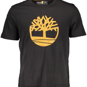 TIMBERLAND T-SHIRT SHORT SLEEVE MAN BLACK