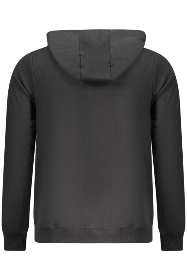 US GRAND POLO MEN'S BLACK ZIP-UP SWEATSHIRT - Image 2