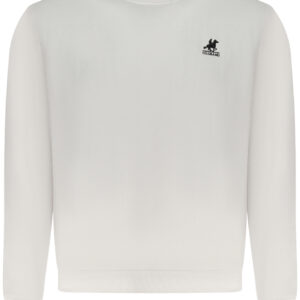 US GRAND POLO MEN'S ZIP-UP SWEATSHIRT WHITE