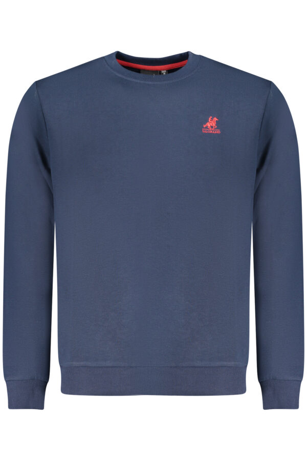 US GRAND POLO SWEATSHIRT WITHOUT ZIP MEN BLUE
