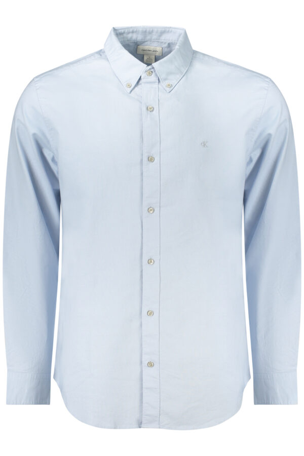 CALVIN KLEIN LONG SLEEVE SHIRT MEN BLUE