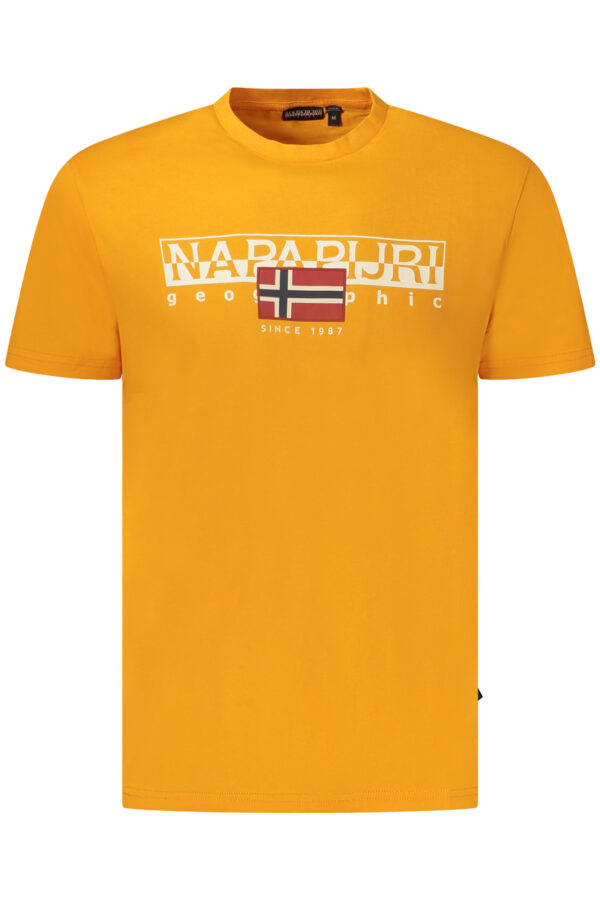NAPAPIJRI MEN'S SHORT SLEEVE T-SHIRT ORANGE