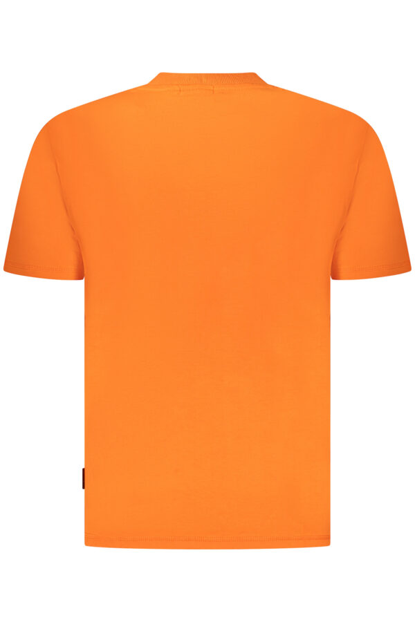 NAPAPIJRI MEN'S SHORT SLEEVE T-SHIRT ORANGE - Image 2