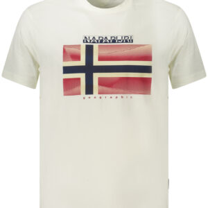 NAPAPIJRI SHORT SLEEVE T-SHIRT MEN WHITE