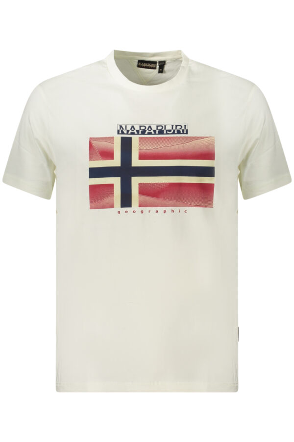 NAPAPIJRI SHORT SLEEVE T-SHIRT MEN WHITE