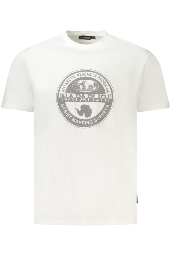 NAPAPIJRI SHORT SLEEVE T-SHIRT MEN WHITE