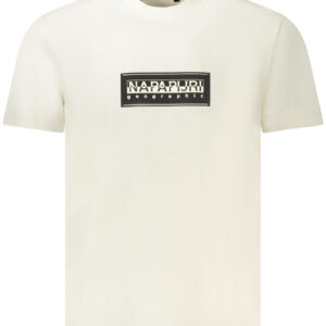 NAPAPIJRI SHORT SLEEVE T-SHIRT MEN WHITE