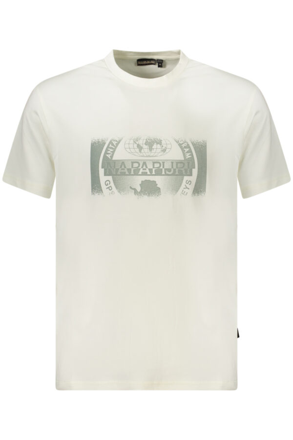 NAPAPIJRI SHORT SLEEVE T-SHIRT MEN WHITE