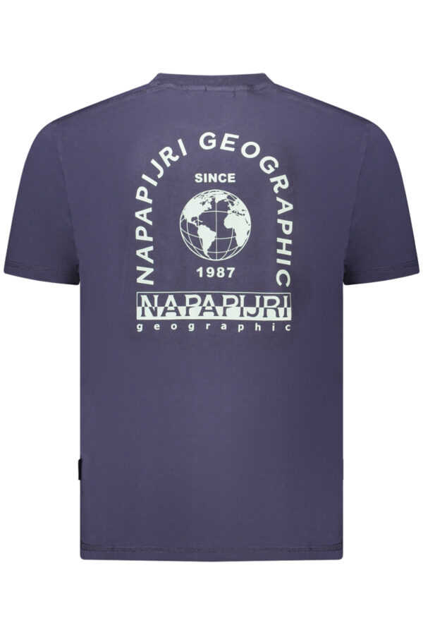 NAPAPIJRI SHORT SLEEVE T-SHIRT MEN BLUE - Image 2