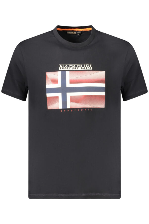 NAPAPIJRI SHORT SLEEVE T-SHIRT MEN BLACK