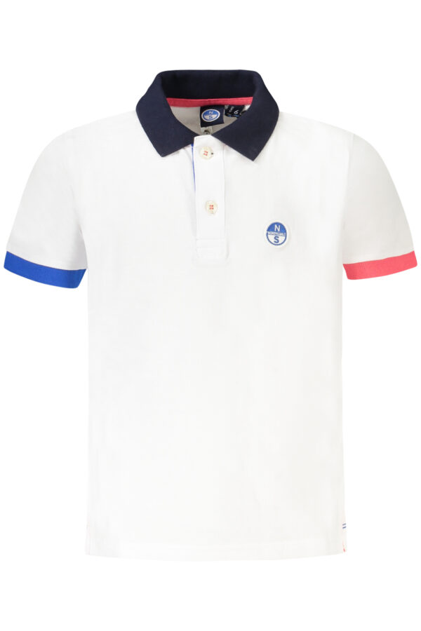 NORTH SAILS POLO SHORT SLEEVES CHILDREN WHITE