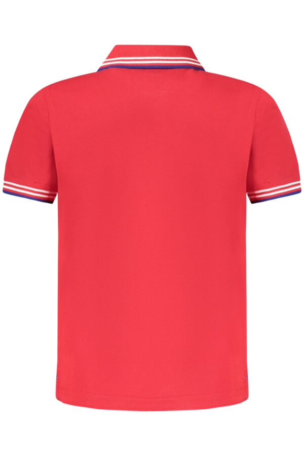 NORTH SAILS RED SHORT SLEEVE POLO SHIRT CHILDREN - Image 2