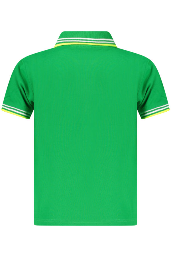 NORTH SAILS CHILDREN'S SHORT SLEEVE POLO GREEN - Image 2