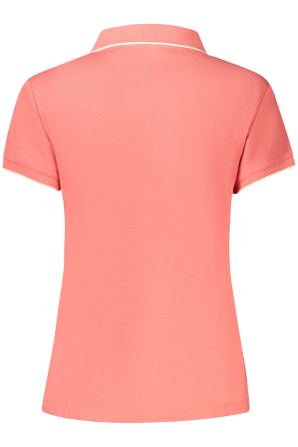 NORTH SAILS WOMEN'S SHORT SLEEVE POLO PINK - Image 2