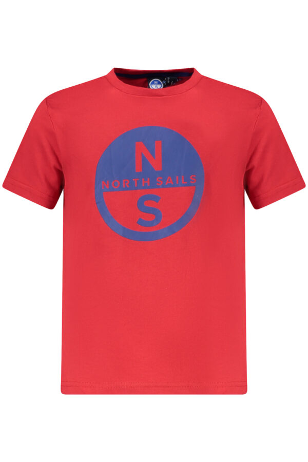 NORTH SAILS SHORT SLEEVE T-SHIRT CHILDREN RED