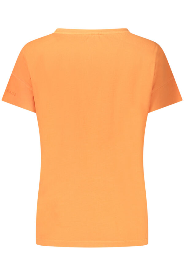NORTH SAILS WOMEN'S SHORT SLEEVE T-SHIRT ORANGE - Image 2
