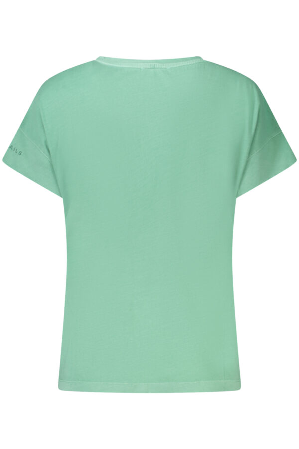 NORTH SAILS GREEN WOMEN'S SHORT SLEEVE T-SHIRT - Image 2