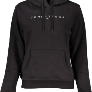 TOMMY HILFIGER WOMEN'S ZIPLESS SWEATSHIRT BLACK