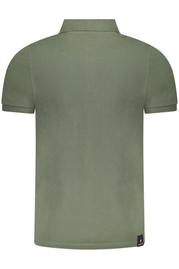 MILITARY ACADEMY MEN'S SHORT SLEEVE POLO GREEN - Image 2