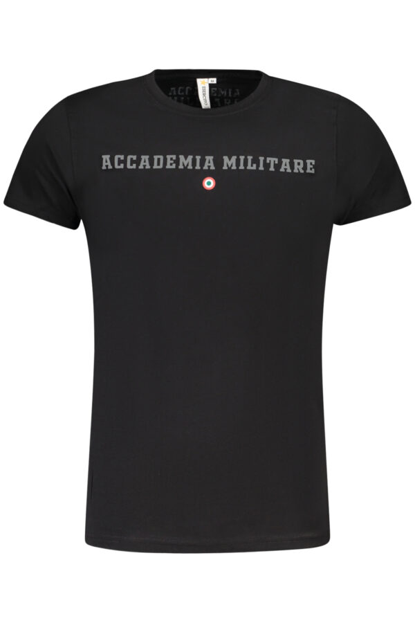 MILITARY ACADEMY BLACK MEN'S SHORT SLEEVE T-SHIRT