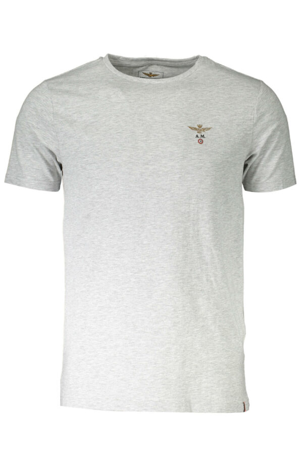 AERONAUTICA MILITARE MEN'S OUTDOOR T-SHIRT GREY