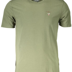 AERONAUTICA MILITARE GREEN MEN'S OUTDOOR T-SHIRT AERONAUTICA MILITARE