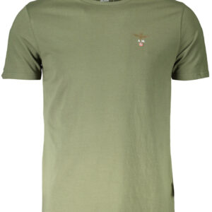 AERONAUTICA MILITARE GREEN MEN'S OUTDOOR T-SHIRT AERONAUTICA MILITARE