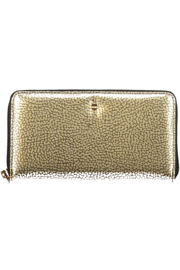 BORBONESE WOMEN'S GOLD WALLET