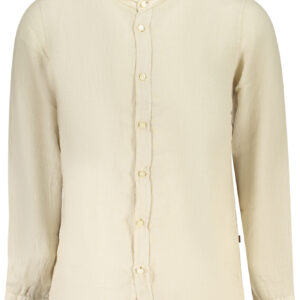 BOSS LONG SLEEVE SHIRT MEN BEIGE