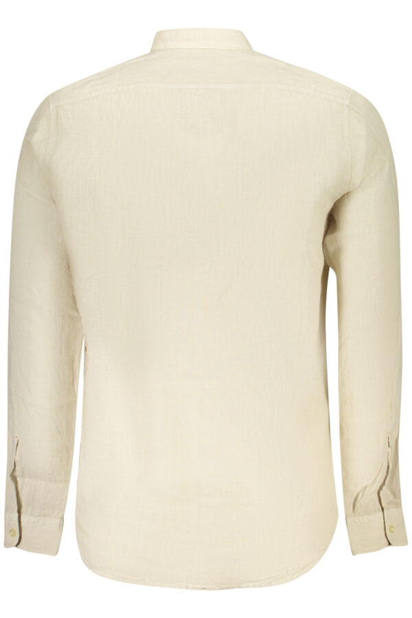 BOSS LONG SLEEVE SHIRT MEN BEIGE - Image 2