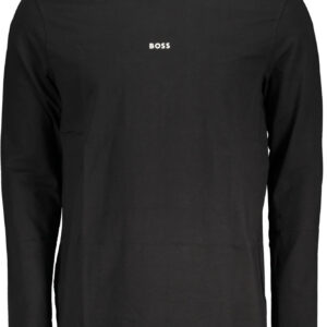 BOSS LONG SLEEVE T-SHIRT MEN BLACK