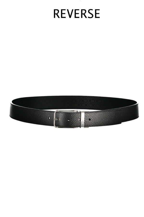 CALVIN KLEIN MEN'S BELT BLACK - Image 2