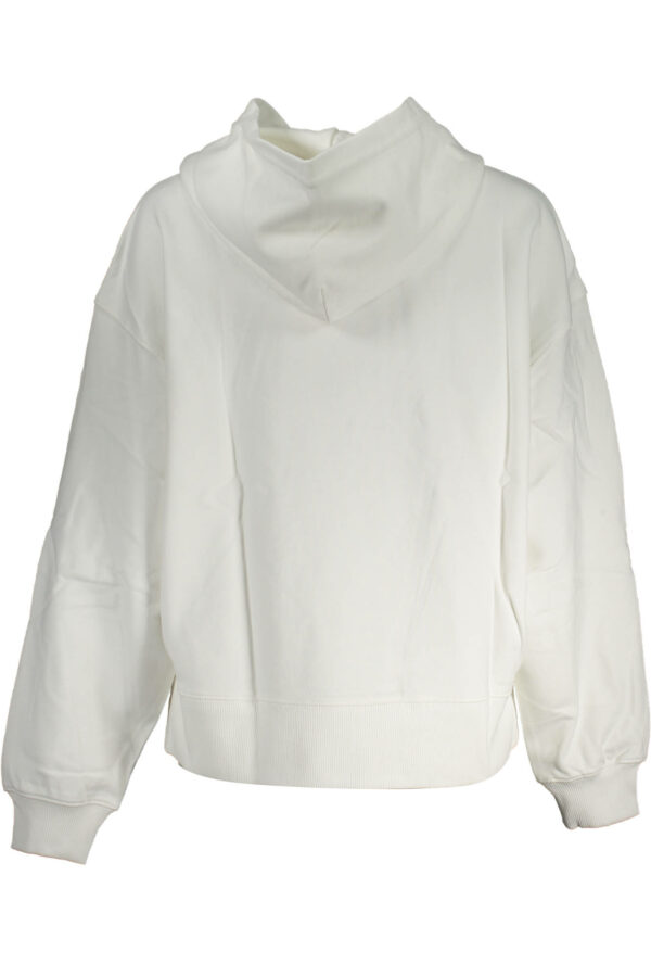 CALVIN KLEIN SWEATSHIRT WITHOUT ZIP WOMEN WHITE - Image 2