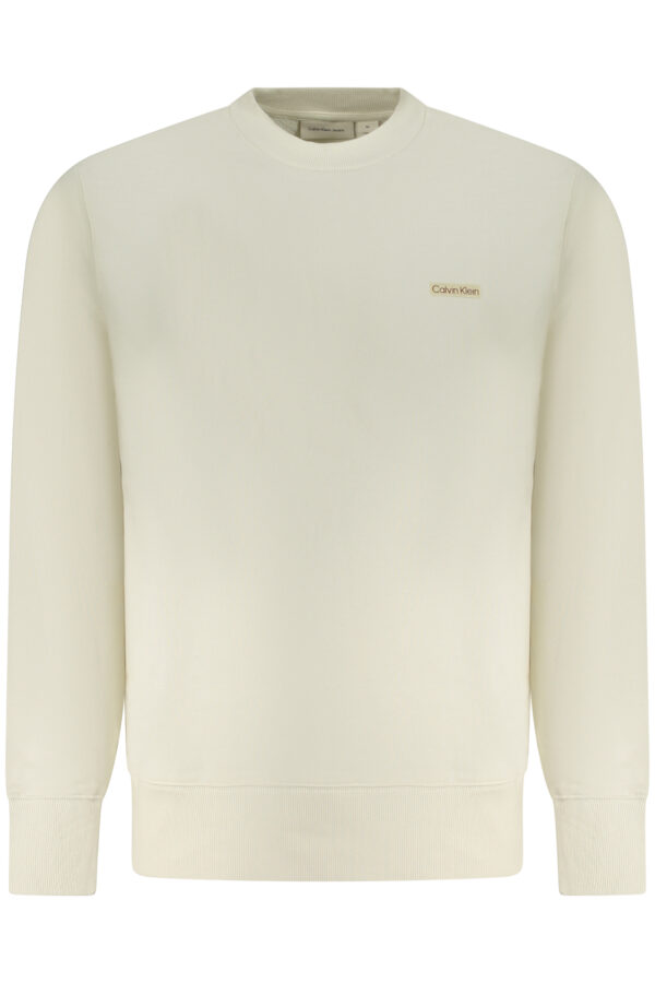 CALVIN KLEIN SWEATSHIRT WITHOUT ZIP MEN BEIGE