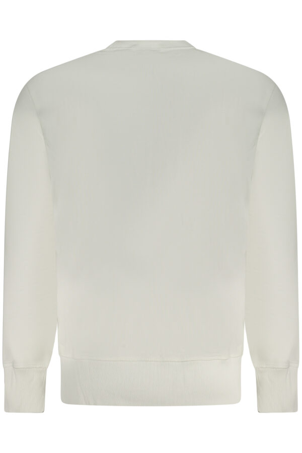 CALVIN KLEIN MEN'S ZIP-UP SWEATSHIRT WHITE - Image 2