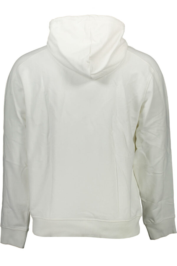 CALVIN KLEIN MEN'S ZIP-UP SWEATSHIRT WHITE - Image 2