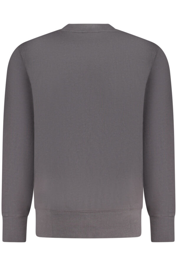 CALVIN KLEIN MEN'S BLACK ZIP-UP SWEATSHIRT - Image 2