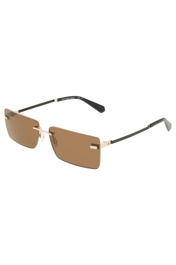 CALVIN KLEIN WOMEN'S SUNGLASSES BEIGE - Image 2