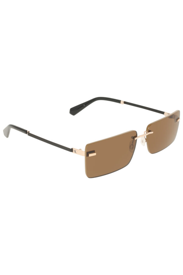 CALVIN KLEIN WOMEN'S SUNGLASSES BEIGE - Image 3