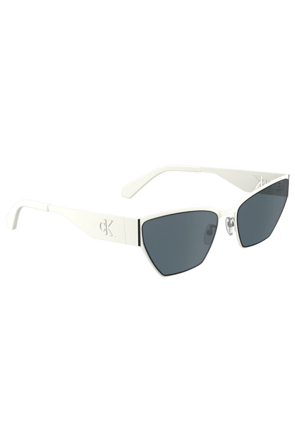 CALVIN KLEIN SUNGLASSES WOMEN WHITE - Image 3