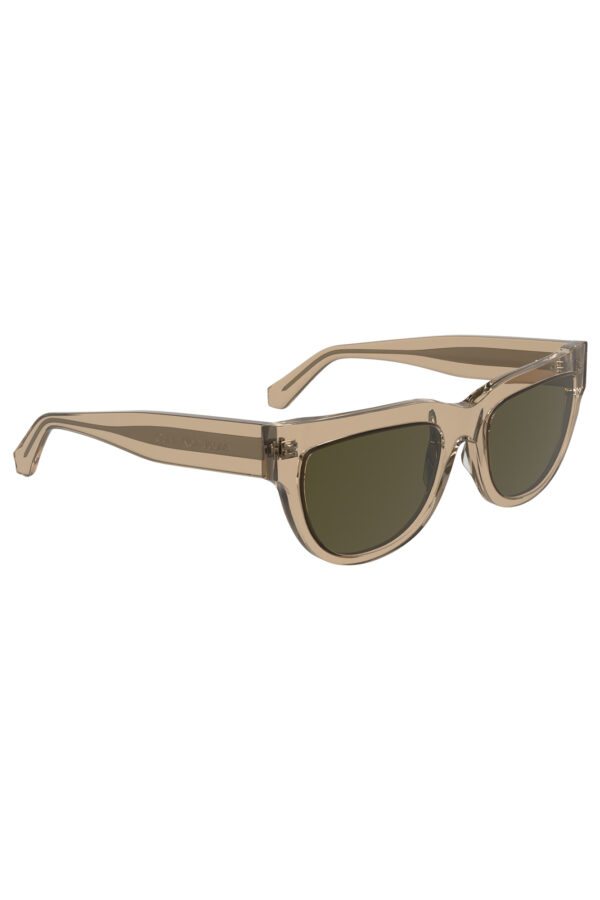 CALVIN KLEIN WOMEN'S SUNGLASSES BROWN - Image 3