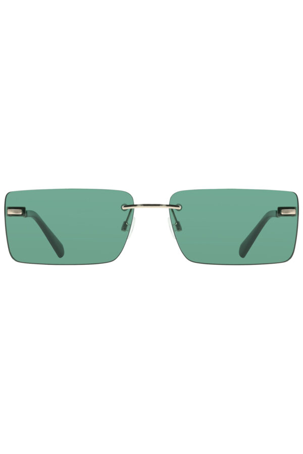 CALVIN KLEIN WOMEN'S SUNGLASSES GREEN