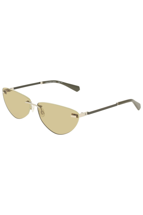 CALVIN KLEIN WOMEN'S SUNGLASSES GREEN - Image 2