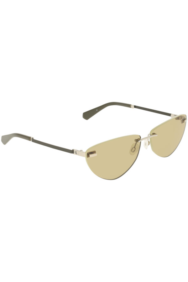 CALVIN KLEIN WOMEN'S SUNGLASSES GREEN - Image 3