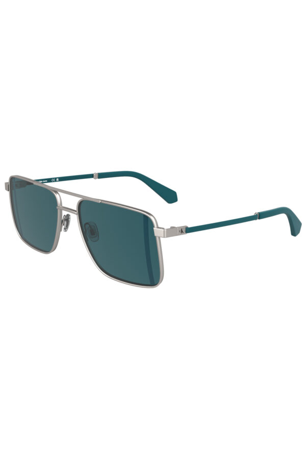 CALVIN KLEIN MEN'S SUNGLASSES SILVER - Image 2
