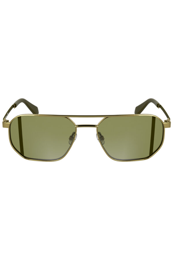 CALVIN KLEIN MEN'S SUNGLASSES GOLD