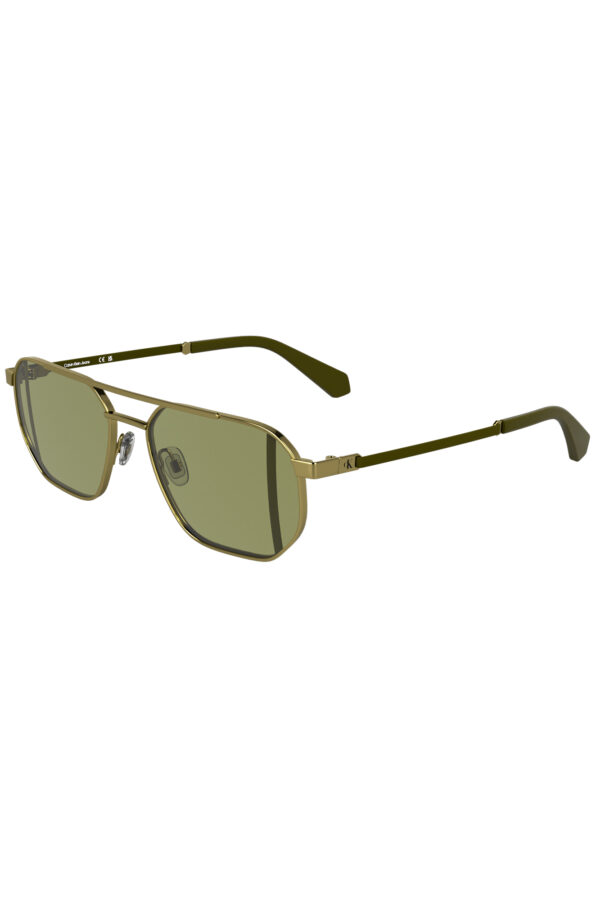 CALVIN KLEIN MEN'S SUNGLASSES GOLD - Image 2